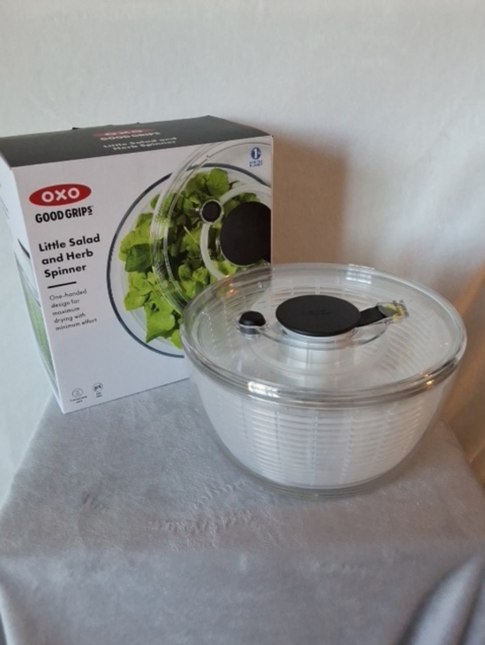 Oxo Good Grips Little Salad & Herb Spinner-NWT